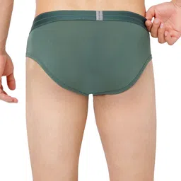 OXYZONE Mid Rise Basic Brief ANDREW _SAGE GREEN image 4