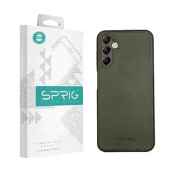SPRIG Samsung Galaxy A14 Matte Leather Back Case Mobile Accessories-picture-38