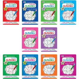 Sudoku Game Quiz Set of 10 Books -  English-9