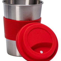 Adore Bliss Plus Stainless Steel Tumbler with Silicone Sleeve and Lid- 370ml-18