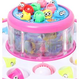 ADKD Fish Catching Game with 26 Fishes and 4 Pods with Music and Lights- Color May Vary image 3