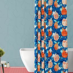 ArtzFolio Single Piece Waterproof Polyester Shower Curtain-image-35