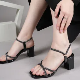 Mast & Harbour Embellished Block Mules-picture-56