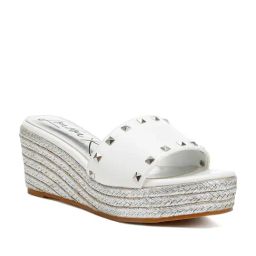 London Rag Women's White Casual Sandals-image-69