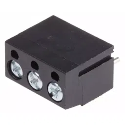 RS PRO 3 Pin PCB Terminal Block 5 mm Pitch Screw Termination, 8970705-15