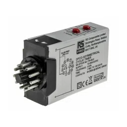RS PRO Dual Function Timer Relay Plug In Mount 12 to 240 V AC/DC Model No. 1785022 image 2