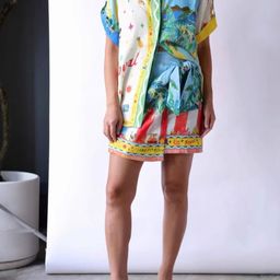 Routes by All About You Printed Shirt With Skirt Co-Ords-picture-37
