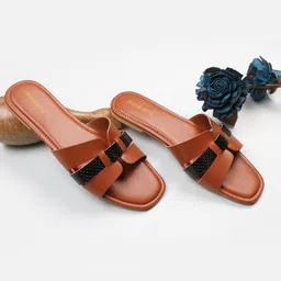 DressBerry Women Open Toe Flats-28
