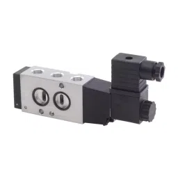 Janatics 3/2 Normally Open G1/4 DC Solenoid Spring Return Valve 24 V, DS355SR61-W-0