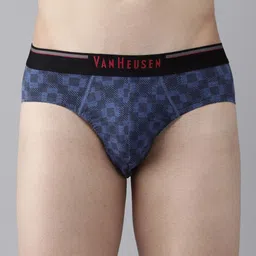 van heusen innerwear Van Heusen Men Pack of 3 Printed Anti Bacterial Super Soft Briefs IHQBR3CCPN10006 image 3