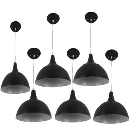 ELIANTE Hanging Light Metal Corded Electric Without Bulb Indoor Use (Pack of 6)-picture-29