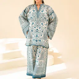 Avyay Creation Printed Silk Crepe Unstitched Dress Material-image-11