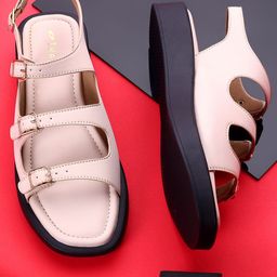 TRASE Women Open Toe Flats-image-81