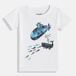 Eteenz Boys Premium Cotton Printed T-shirt-image-33