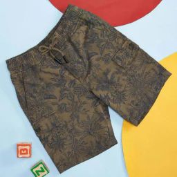 Pantaloons Junior Olive Cotton Printed Shorts-image-19
