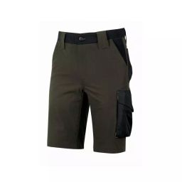 UPower FUTURE Green Work Shorts 14% Spandex 86% Nylon, WFU196DG-S-image-68