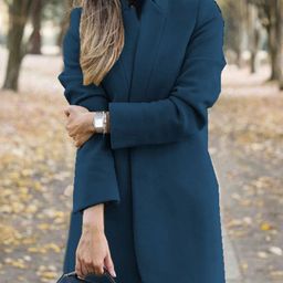 KPOP Front Open Longline Overcoat-37