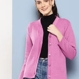 Aarika Open Knit Woollen Cardigan-picture-26