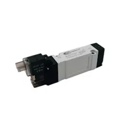 TECHNO Single Solenoid Valve 5/2 Way SMC Type 220 VAC 6.35 mm 1/4 inch Size, SY-5140-02-13