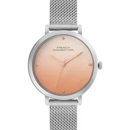 French Connection Women Dial & Stainless Steel Straps Analogue Watch FCN062A-18