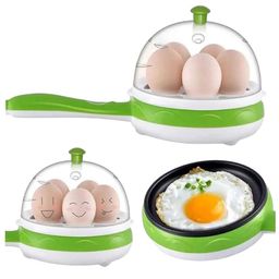 Raja Meldi Enterprise Electric Egg Boiler Maker With Long Handle Soft Medium Or Hard Boil Space Steaming Cooking Boiling Frying Auto Shut Off Feature Single Layer Container (Multi Colour) image 1