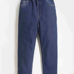 Cherry Crumble By Nitt Hyman Solid Button Down Stretchable & Easy Fit Classic Comfort Unisex Jeans - Navy Blue-image-94