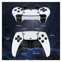 FLAZE Retro 4K Game Stick Console, Retro Play Game Stick, Nostalgia Game, Plug and Play Video Game Stick Built in 20000+ Games, with Dual 2.4G Wireless Controllers -PACK OF 1- COLOR MAY VARY-21