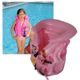 SANJARY Inflatable Swimming Jacket Princess Print for kids Small SizeColor design May Vary-25