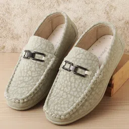 Pine Kids Slip On Loafer with Applique - Beige-picture-15
