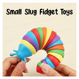 Bunie Small Slug Fidget Toys for Kids - Set of 2 Pcs Color & Design May Vary image 4