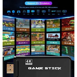 FLAZE Retro 4K Game Stick Console, Retro Play Game Stick, Nostalgia Game, Plug and Play Video Game Stick Built in 20000+ Games, with Dual 2.4G Wireless Controllers -PACK OF 1- COLOR MAY VARY image 4