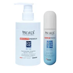 PROADS Set Of 2 Intense Pro Shampoo- 300ml & Serum- 50ml image 1