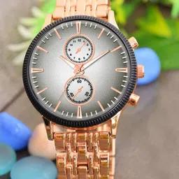 DOUBLERUN Men Dial & Straps Analogue Multi Function Watch H05NAMT-25-34