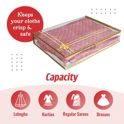 Kuber Industries Gold-Toned Set of 6 Regular Multi-Utility Organisers image 4