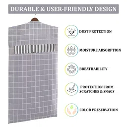 Aura Grey Set of 4 Regular Multi-Utility Organisers image 3