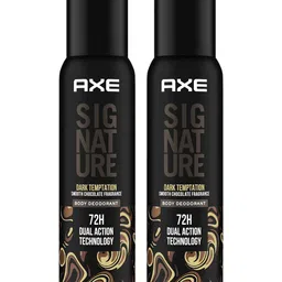 AXE Pack of 2 Signature Dark Temptation Body Spray For Men - 154ml Each-9