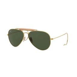 Ray-Ban 0RB3030 Green Outdoorsman I Aviator - 58 mm-picture-48