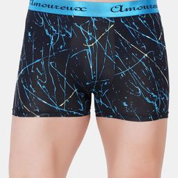 AMOUREUX Men Printed Outer Elastic Trunks-picture-23