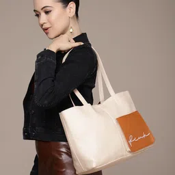 FCUK Colourblocked Shoulder Bag-54