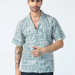 TAHVO Men Relaxed Casual Shirt-image-10