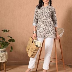 Anouk Rustic Paisley Printed Kurti-picture-12