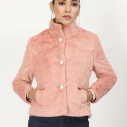 Juelle Peach Casual Jacket-image-22