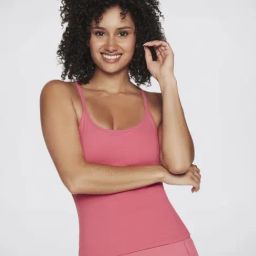 Skechers Pink Regular Fit Tank Top-image-88