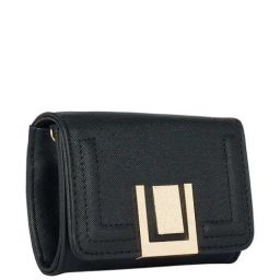 Forever Glam by Pantaloons Black Textured Medium Wallet-47