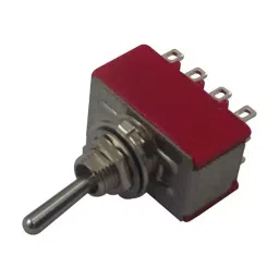MULTICOMP PRO Toggle Switches SWITCH, 4PDT, 5A, 120VAC, 1M41T1B5M1QE-28