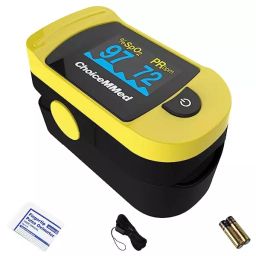 CHOICEMMED OLED Display Yellow and Black Color Finger Tip Pulse Oximeter MD300C20-26