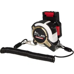 Shinwa Rules Convex Fit Gear Measuring Tape with Holder and Cord, 12625140-46
