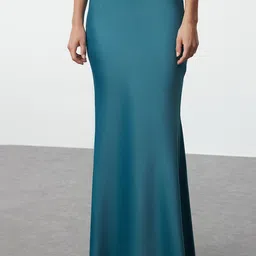 Trendyol Flared Maxi Skirts-image-19