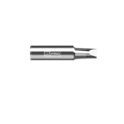 RS PRO 4.6 mm Straight Chisel Soldering Iron Tip for use with Soldering Irons, 2024543-69