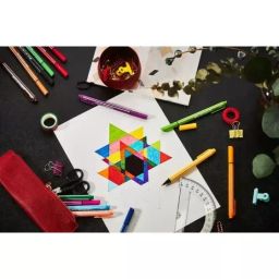 Stabilo POINTMAX ARTY Writing Felt-Tip Pen Set Multicolor for Artists, Students, Hobbyists, 488/42-1-20 (Set of 42) image 4